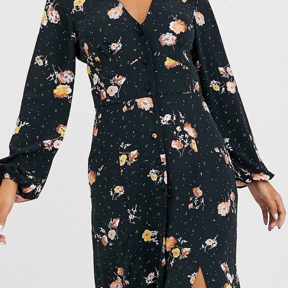 Maxi dress with 2 slits